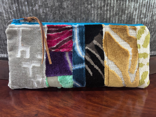 Patchwork Pouch 9.5 x 4 - DMD Bags