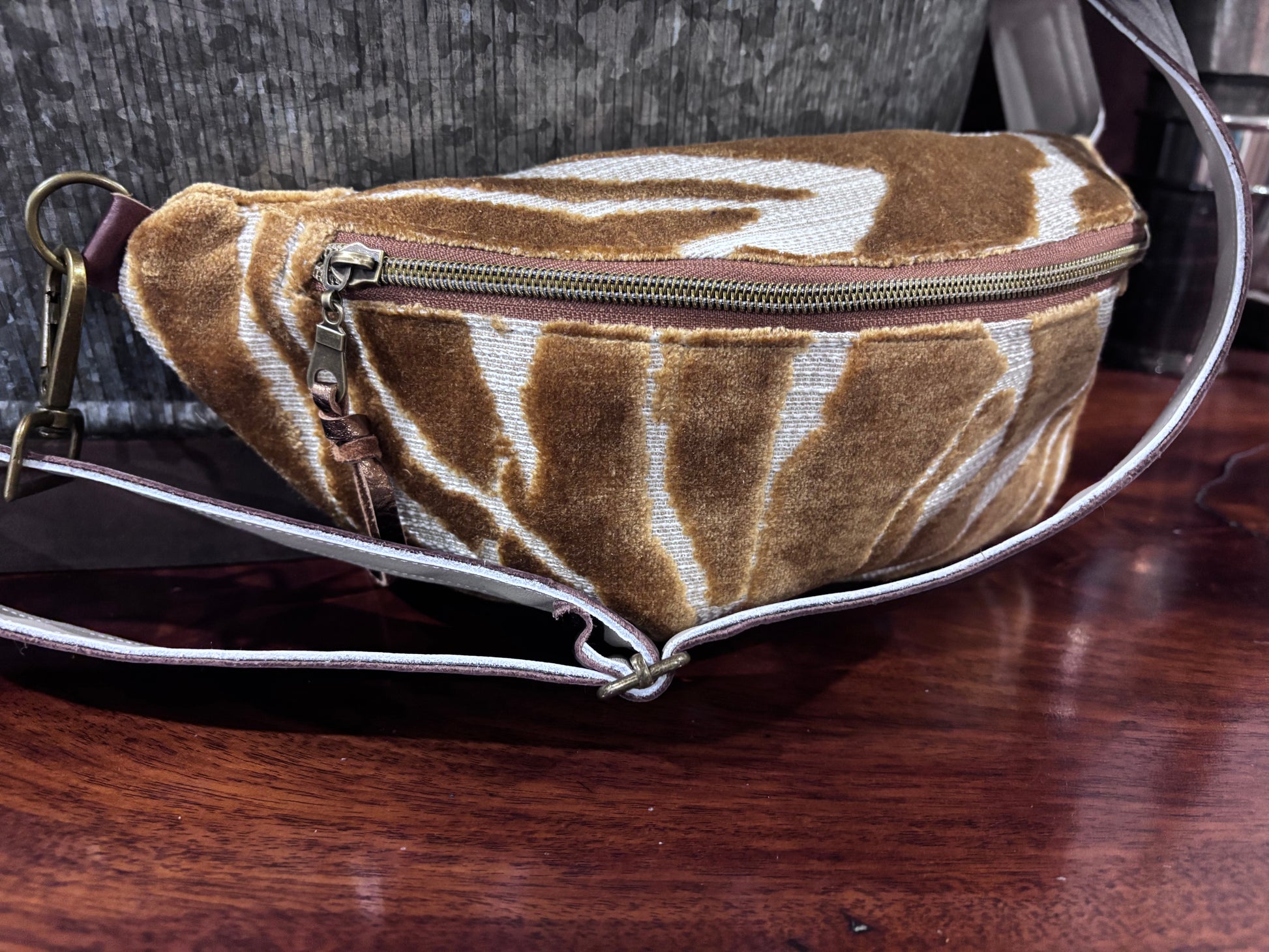 Sling Bag or Waist Adjustable leather strap - DMD Bags