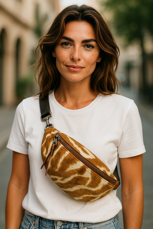 Sling Bag or Waist Adjustable leather strap