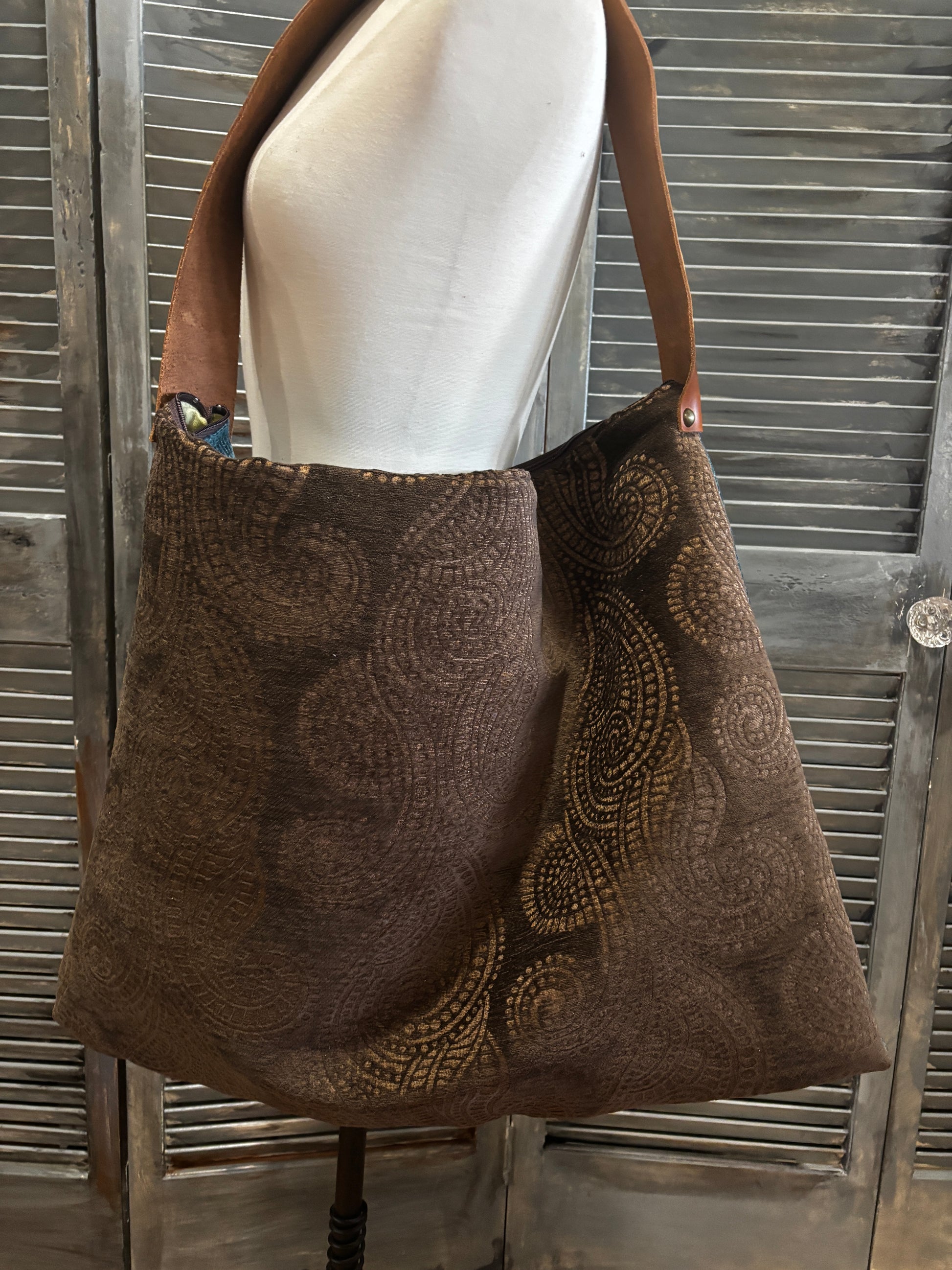 Traveler Turquoise & Brown - DMD Bags