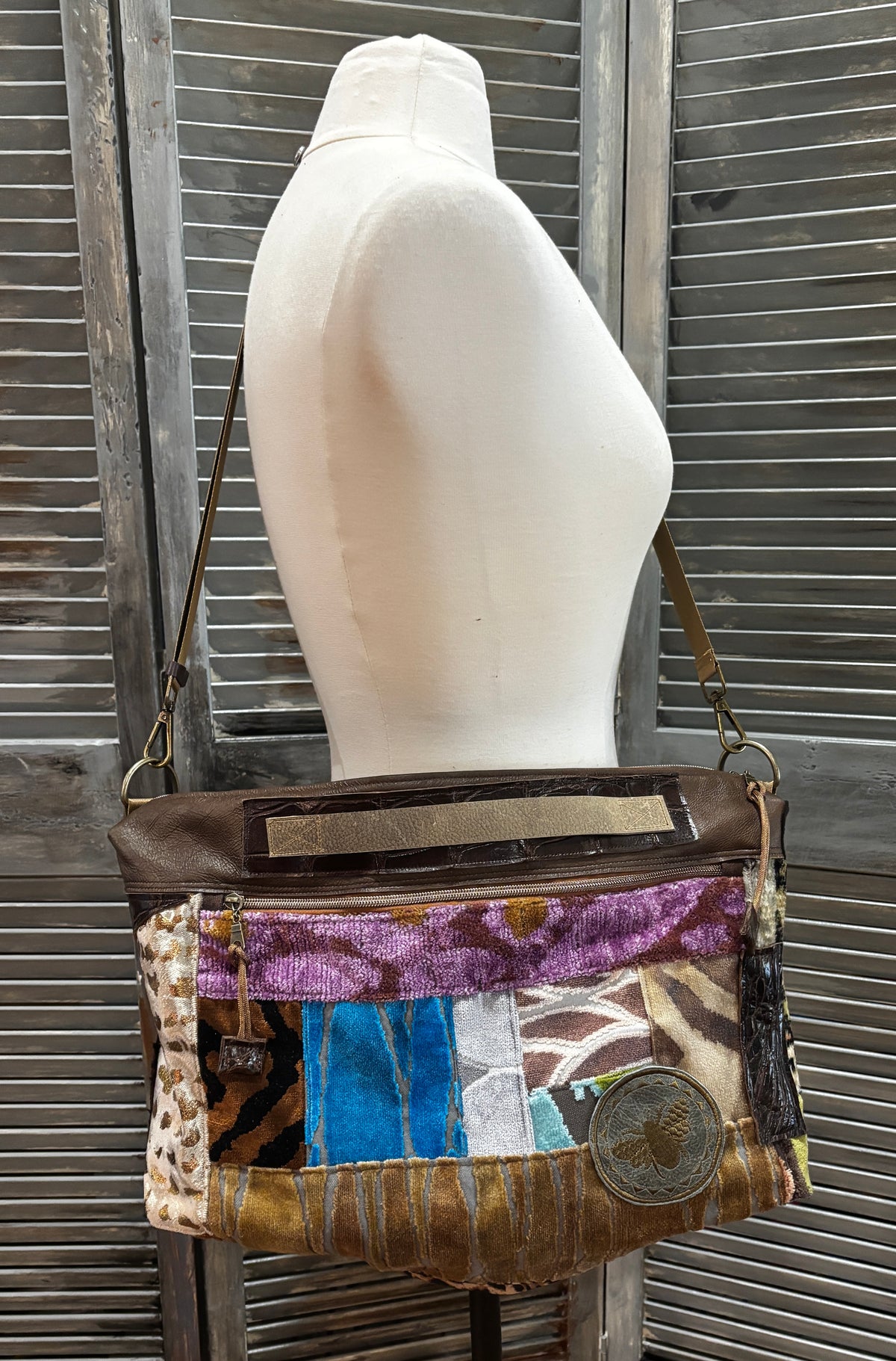 One of a Kind Satchel/Diaper Bag/Business Bag