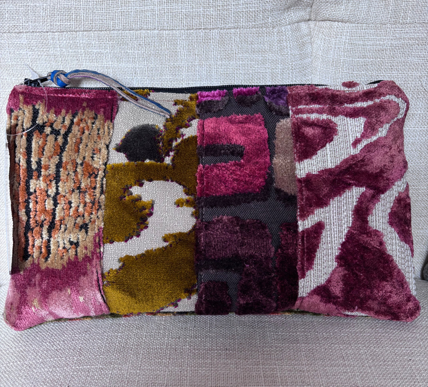 Patchwork Pouch 9.5x6 - DMD Bags