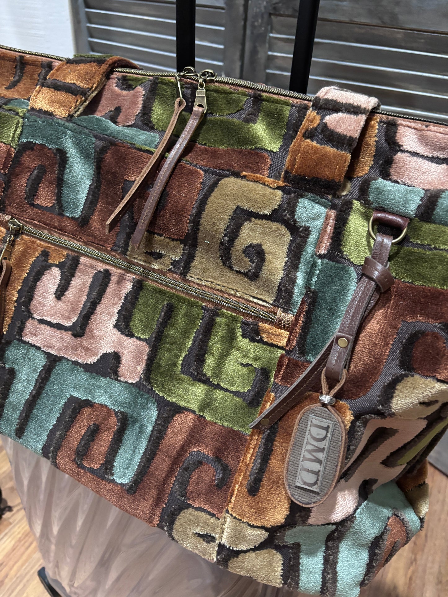 The Companion-Kuba Cut Velvet This Bag is Loaded!! Read all about it! - DMD Bags