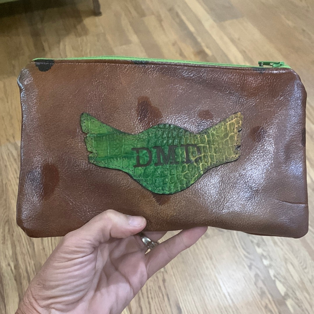 All leather pouch 9x5 - DMD Bags
