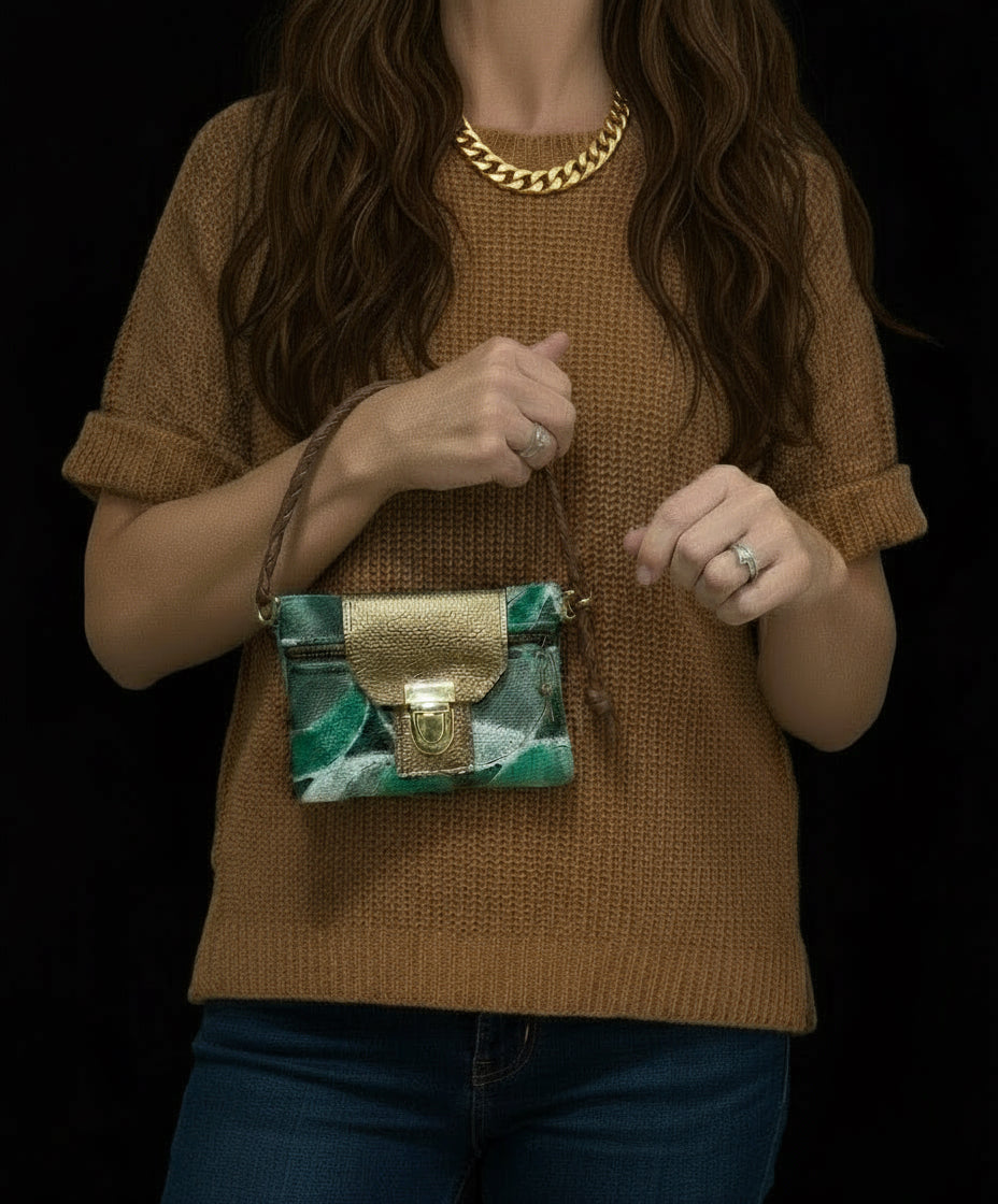 Party Purse Emerald Ball - DMD Bags