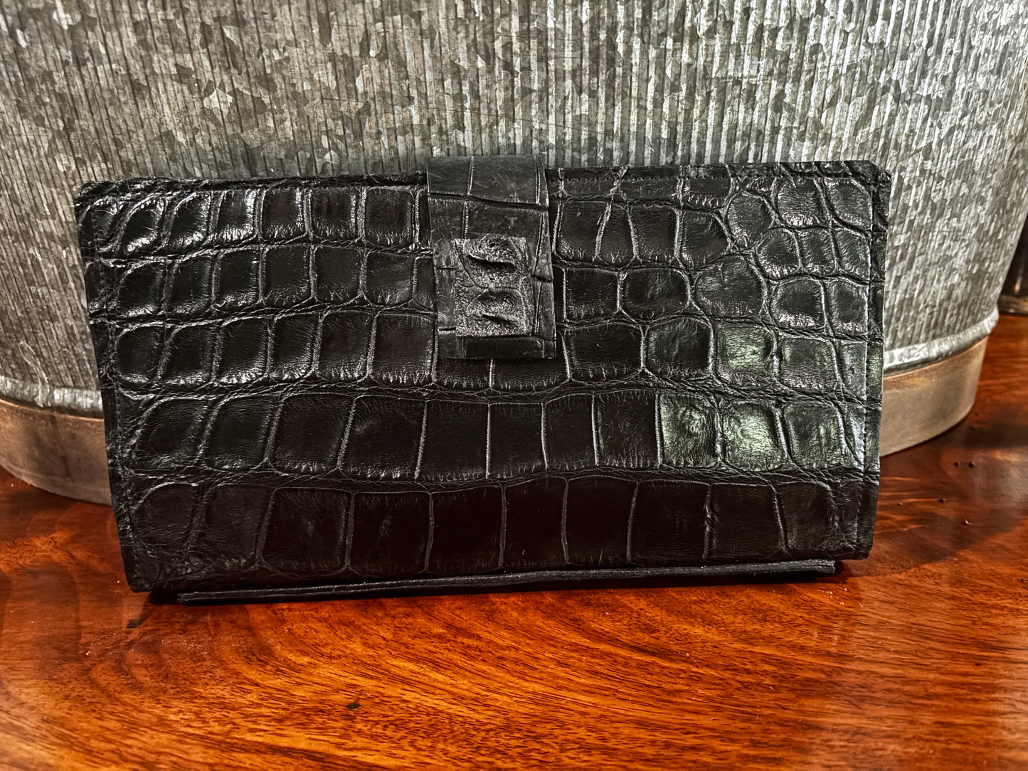 Alligator Clutch/Mega Wallet