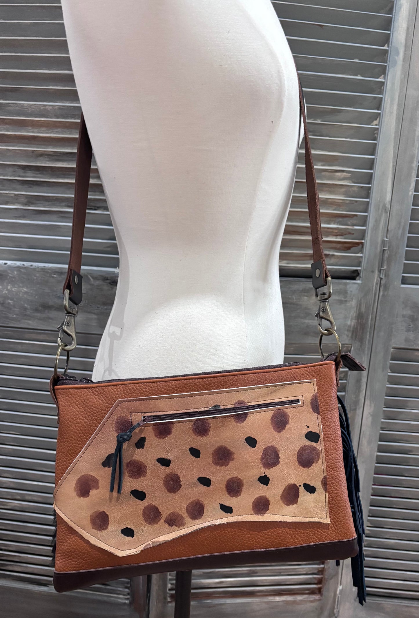 All Leather One of a Kind 9x15 Funky & Fun