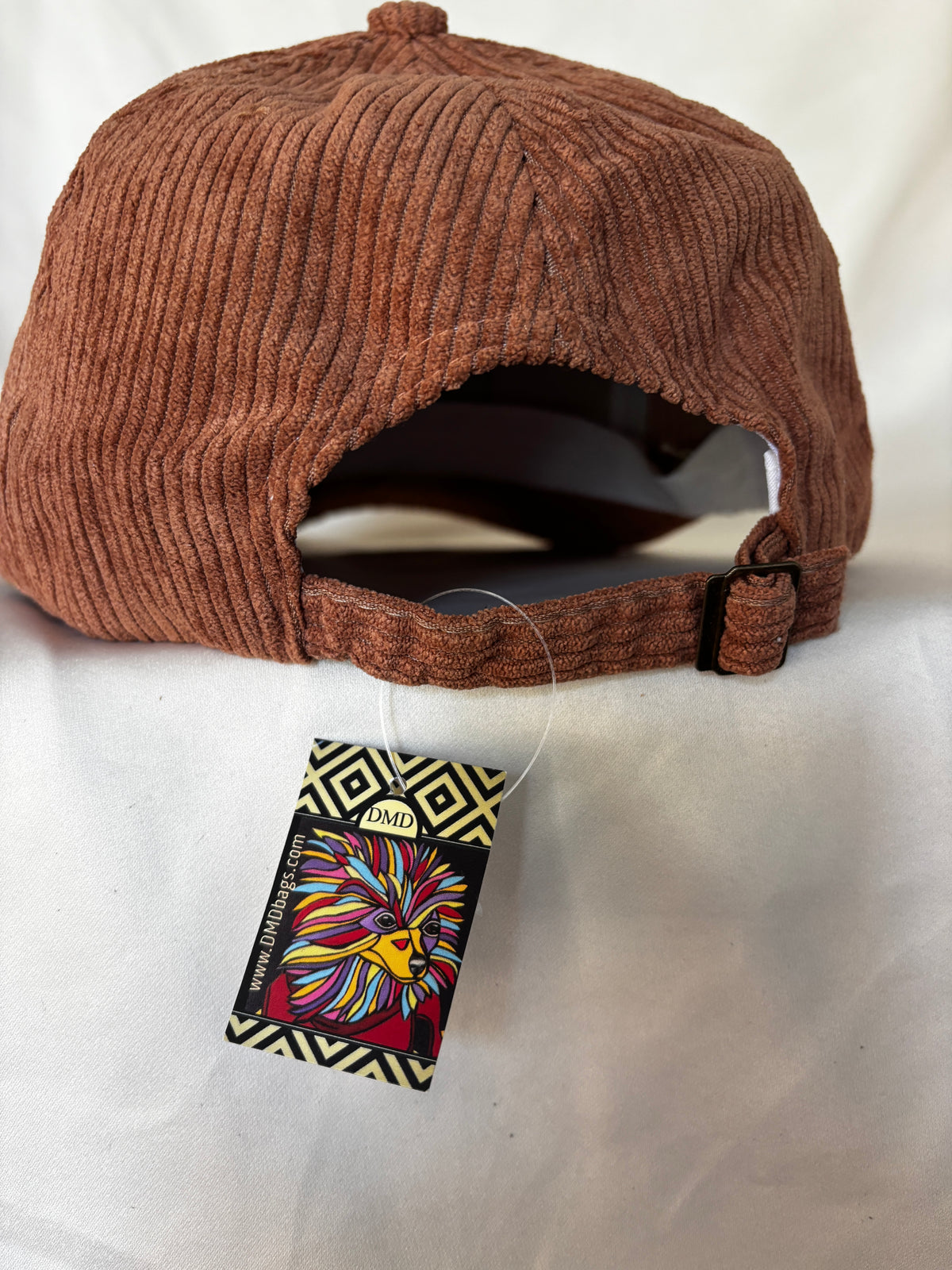 Corduroy Granny Square/Rope Cap “Mocha”