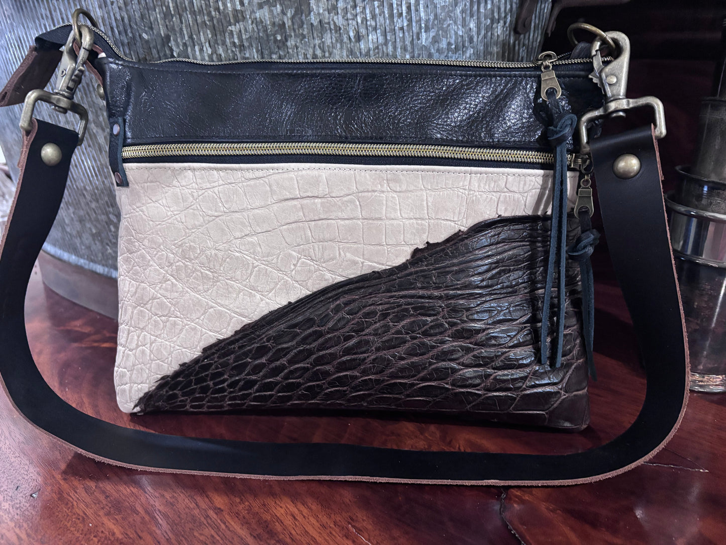 Alligator Leather Mix 9x13