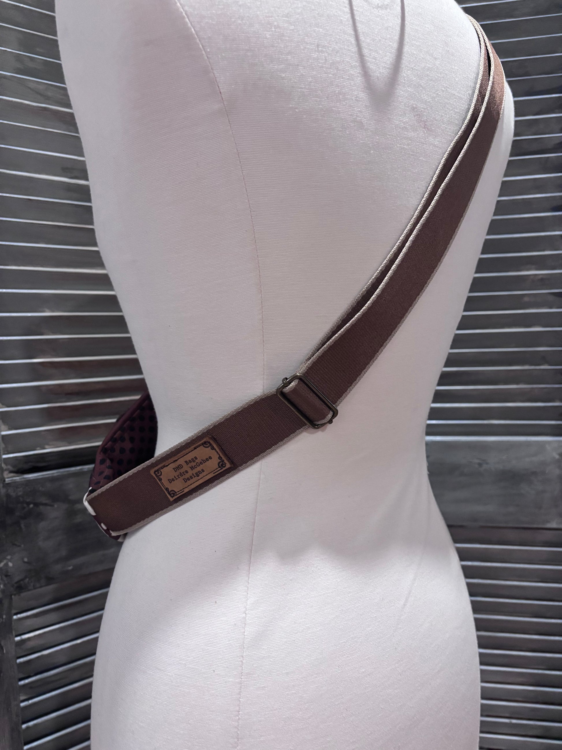 Sling Bag with Genuine Alligator trim!! - DMD Bags