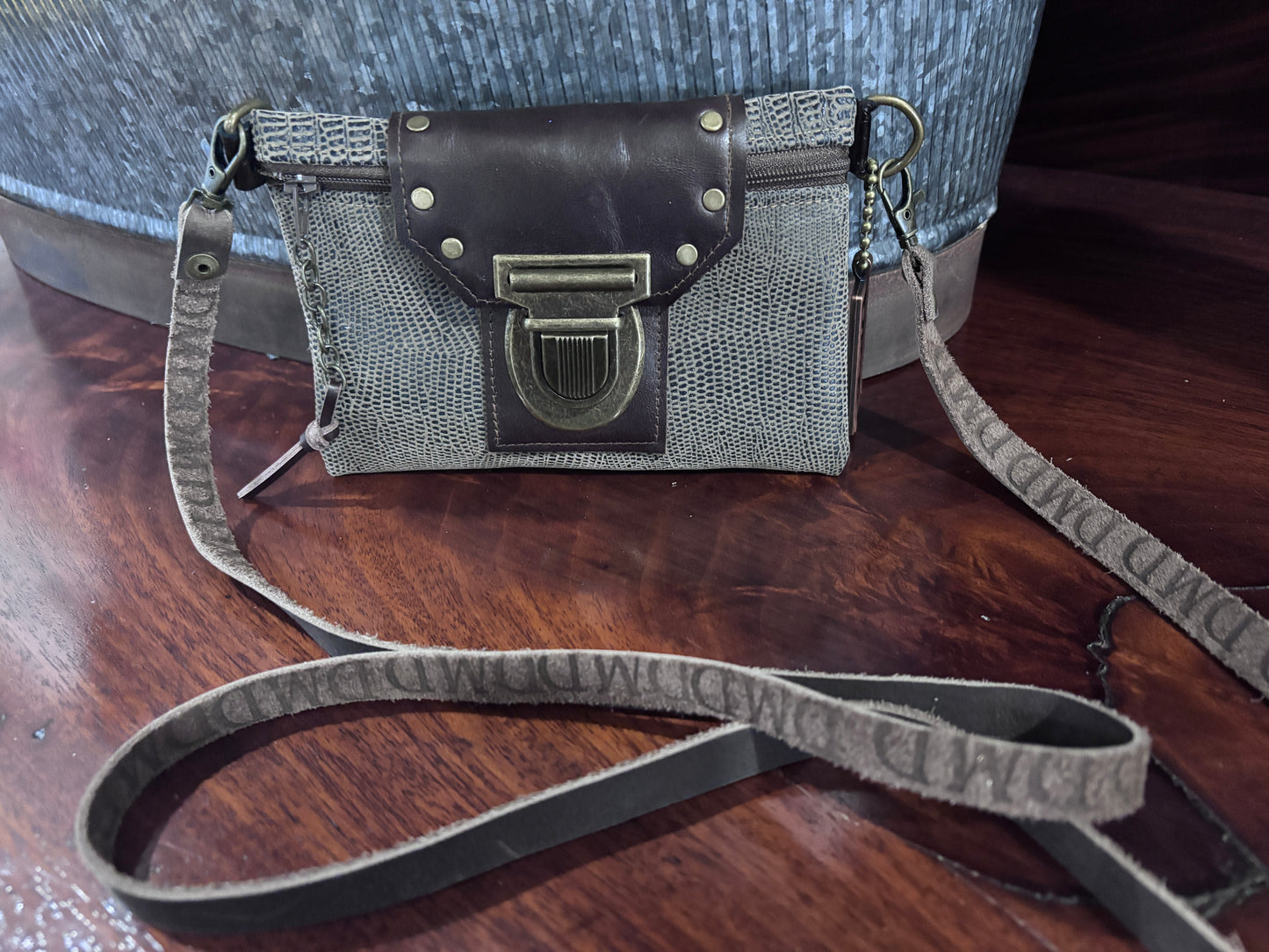 Stadium Approved Bag-Leather flap & Strap - DMD Bags