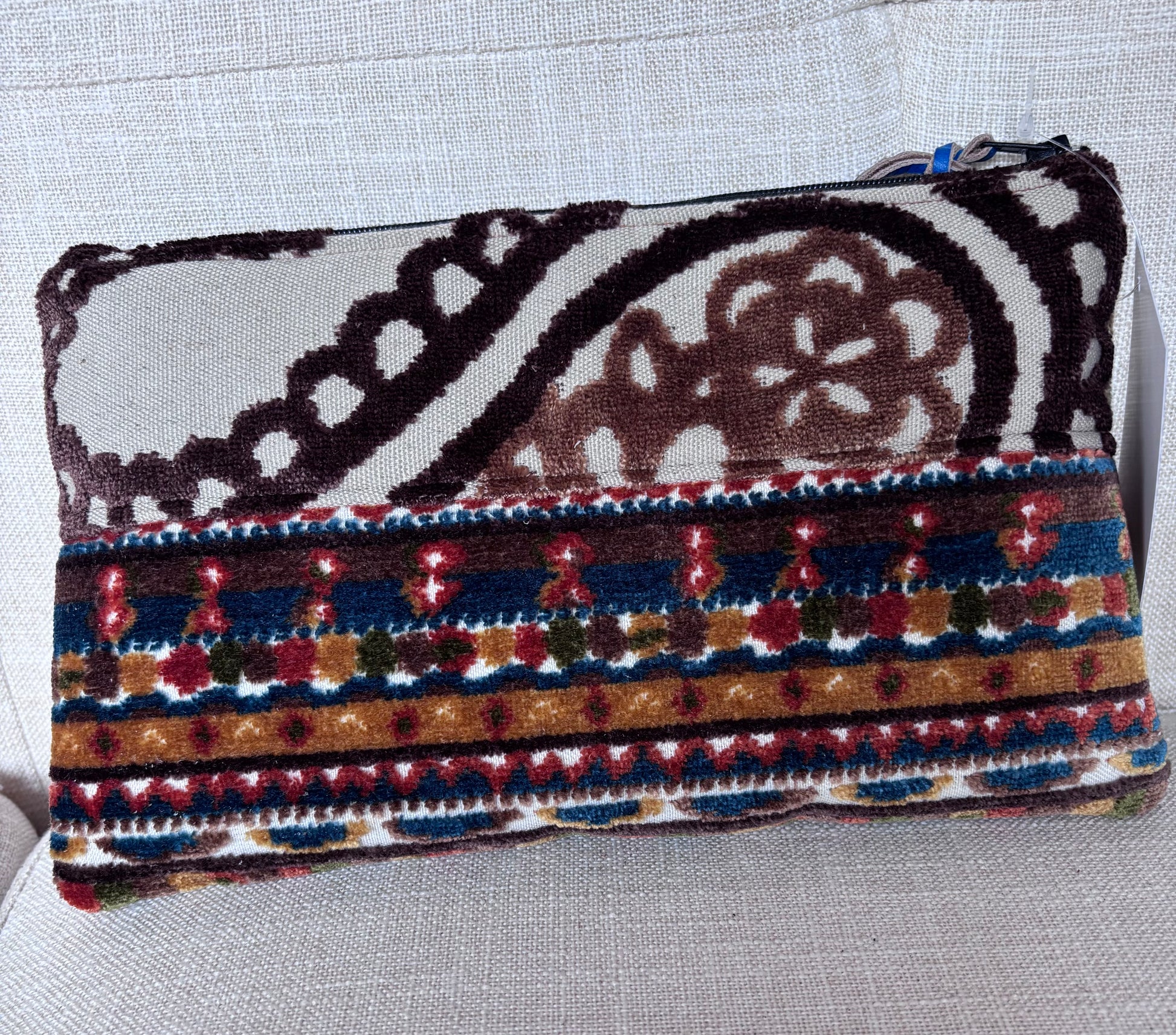 Patchwork Pouch 9.5x6 - DMD Bags