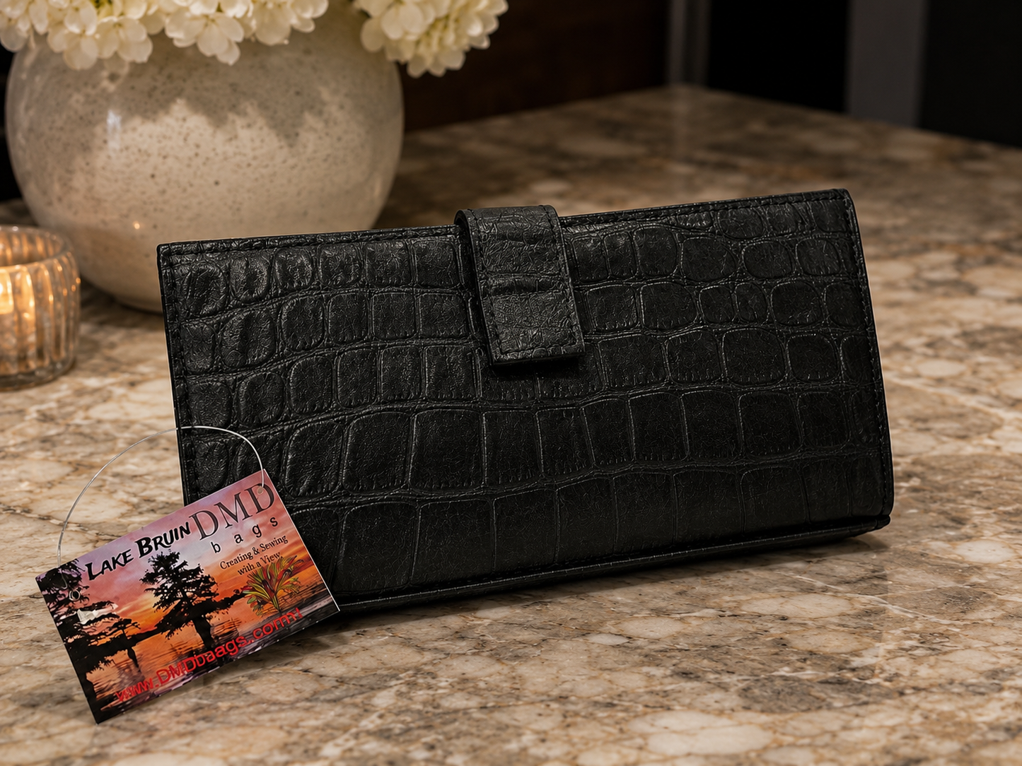 Alligator Clutch/Mega Wallet
