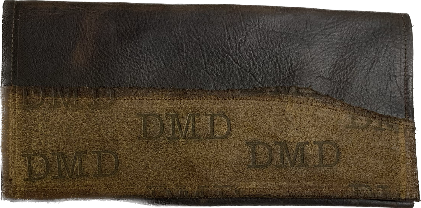 Wallet- All leather & one of a kind - DMD Bags