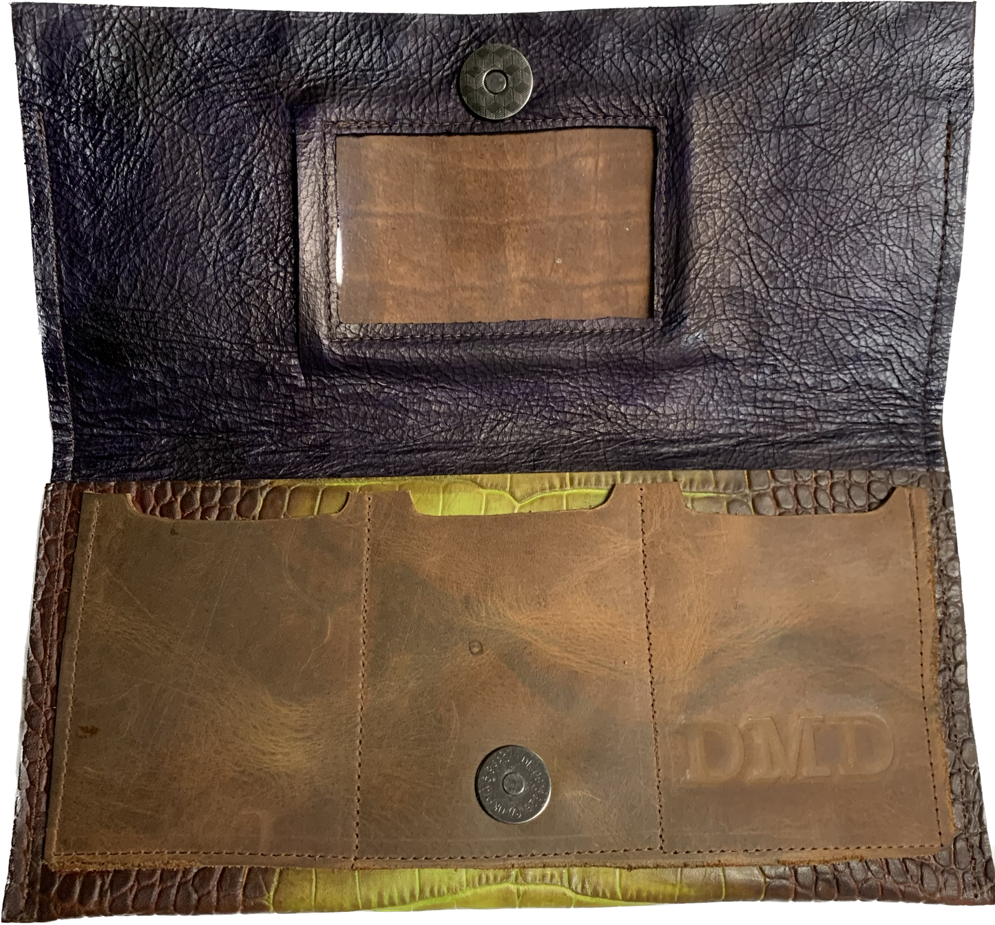Wallet One of a kind all Leather - DMD Bags