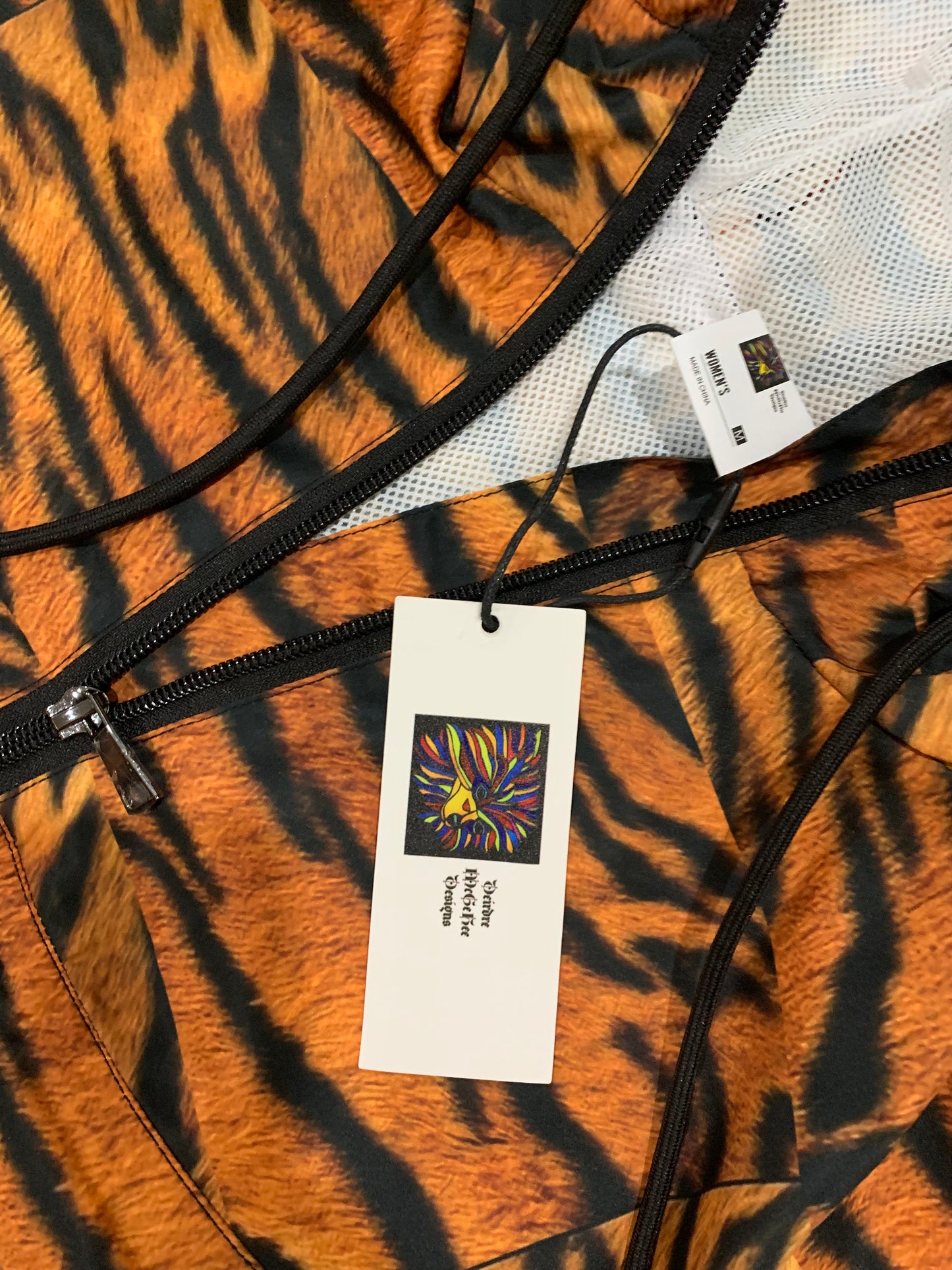 Women’s cropped windbreaker Tiger - DMD Bags