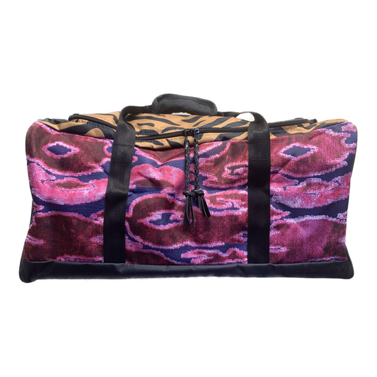 The DMD Carpe Diem Duffle Pink Flame & Tiger - DMD Bags