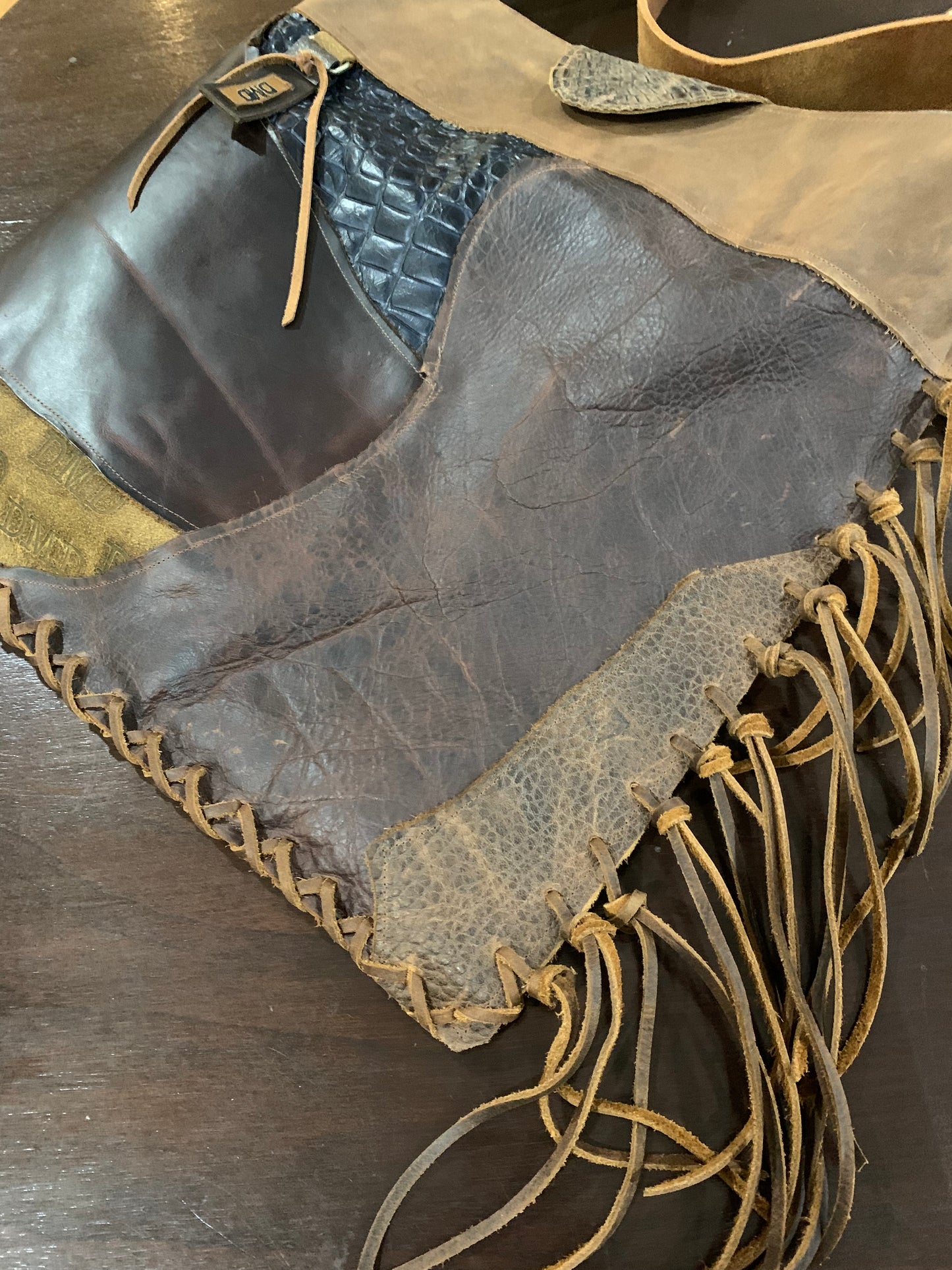 Rustic Leather Bag - DMD Bags