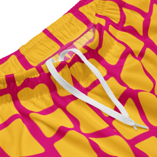 Mesh shorts Orange & Pink Gator - DMD Bags