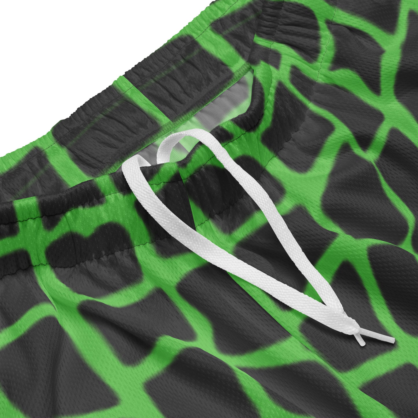 Mesh shorts Gray & Mantis Croc - DMD Bags