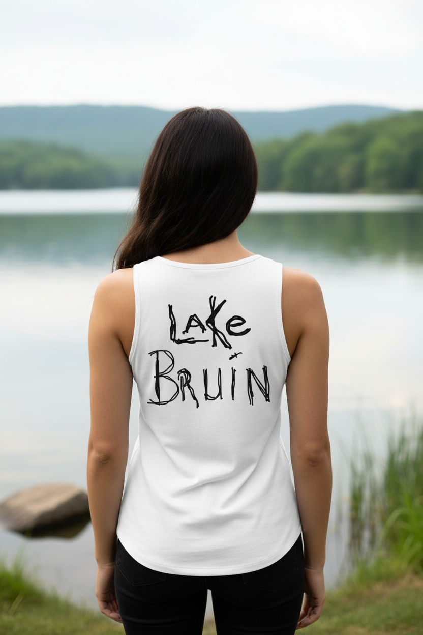 Women's cotton tank top Lake Bruin Theme - DMD Bags