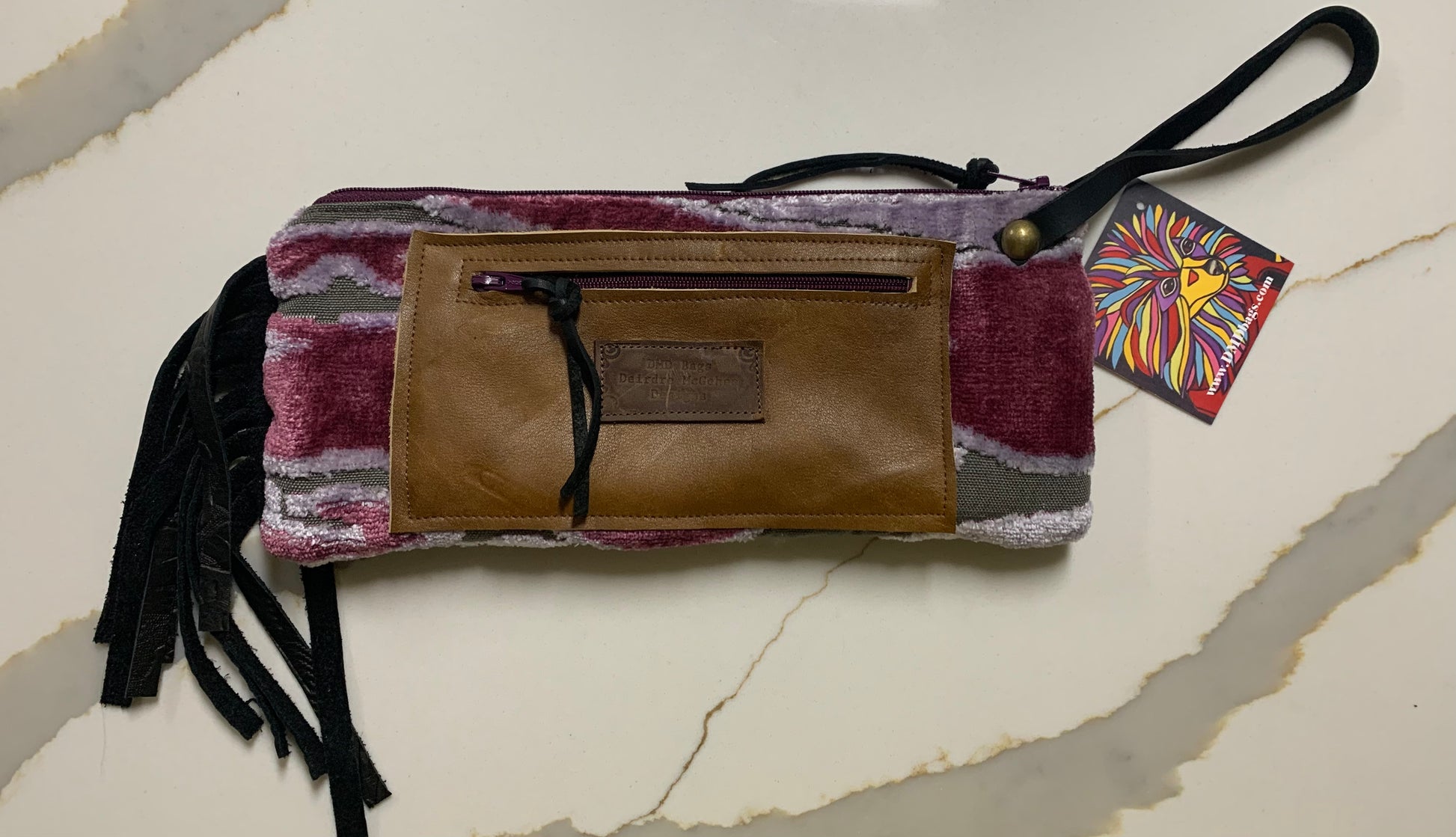 “Rosie” Wristlet Pocket Back - DMD Bags